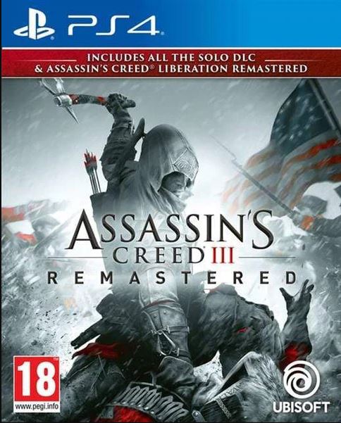 Assassin's Creed III Remastered PS4 UK Assassin's Creed III Remastered PS4 UK